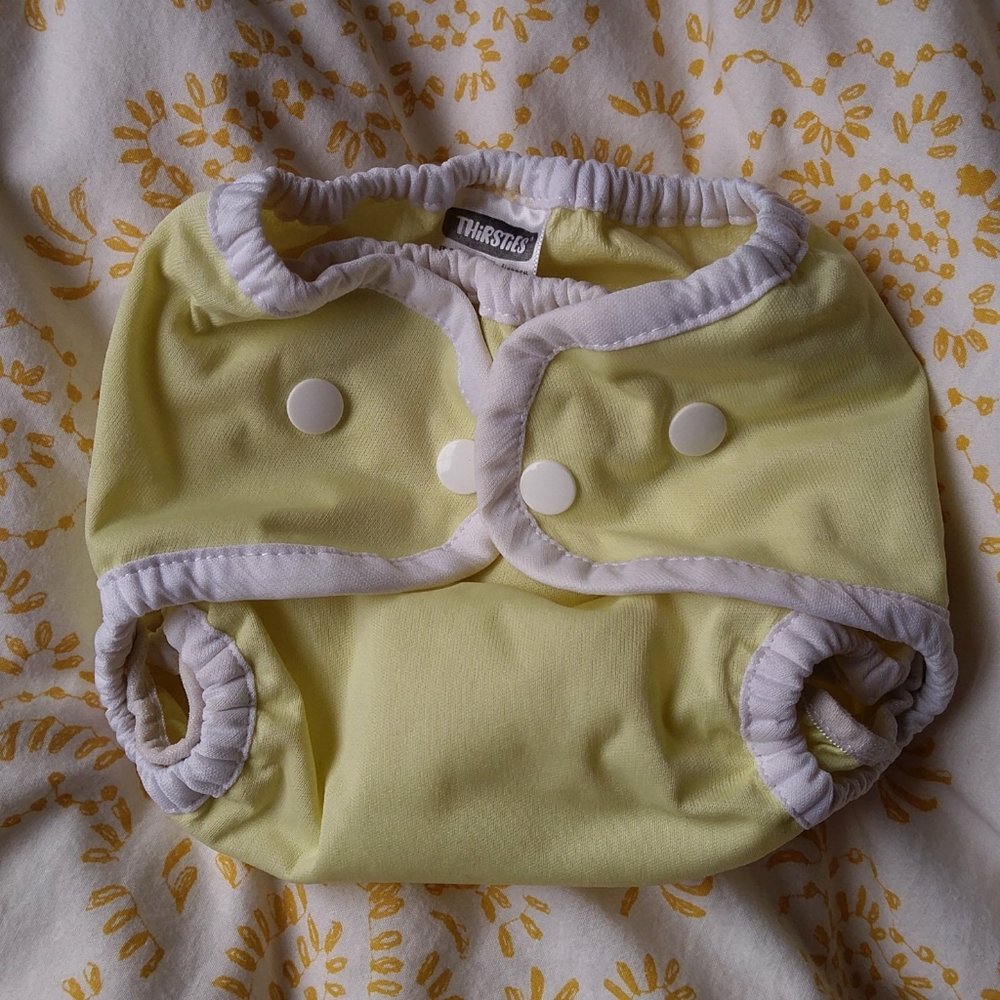 6 Thirsties snap diaper covers size 1